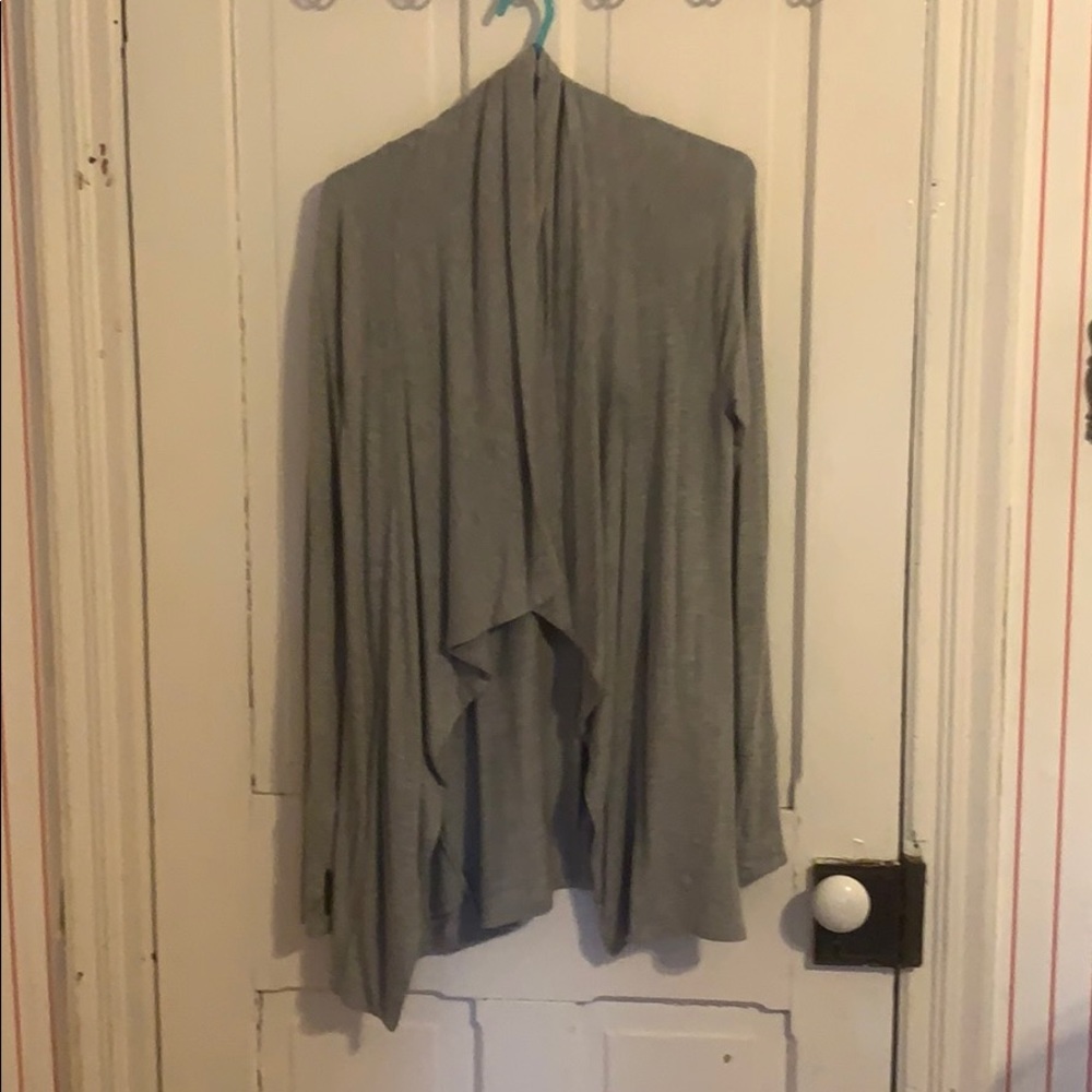 Lilly Pulitzer Gray Long Cardigan